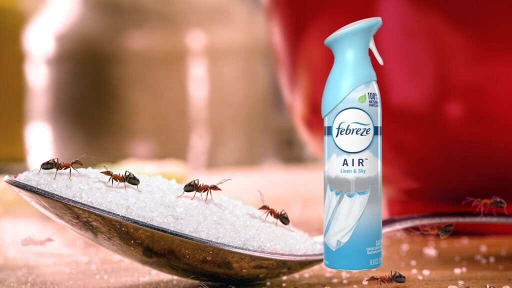 does febreze kill ants 